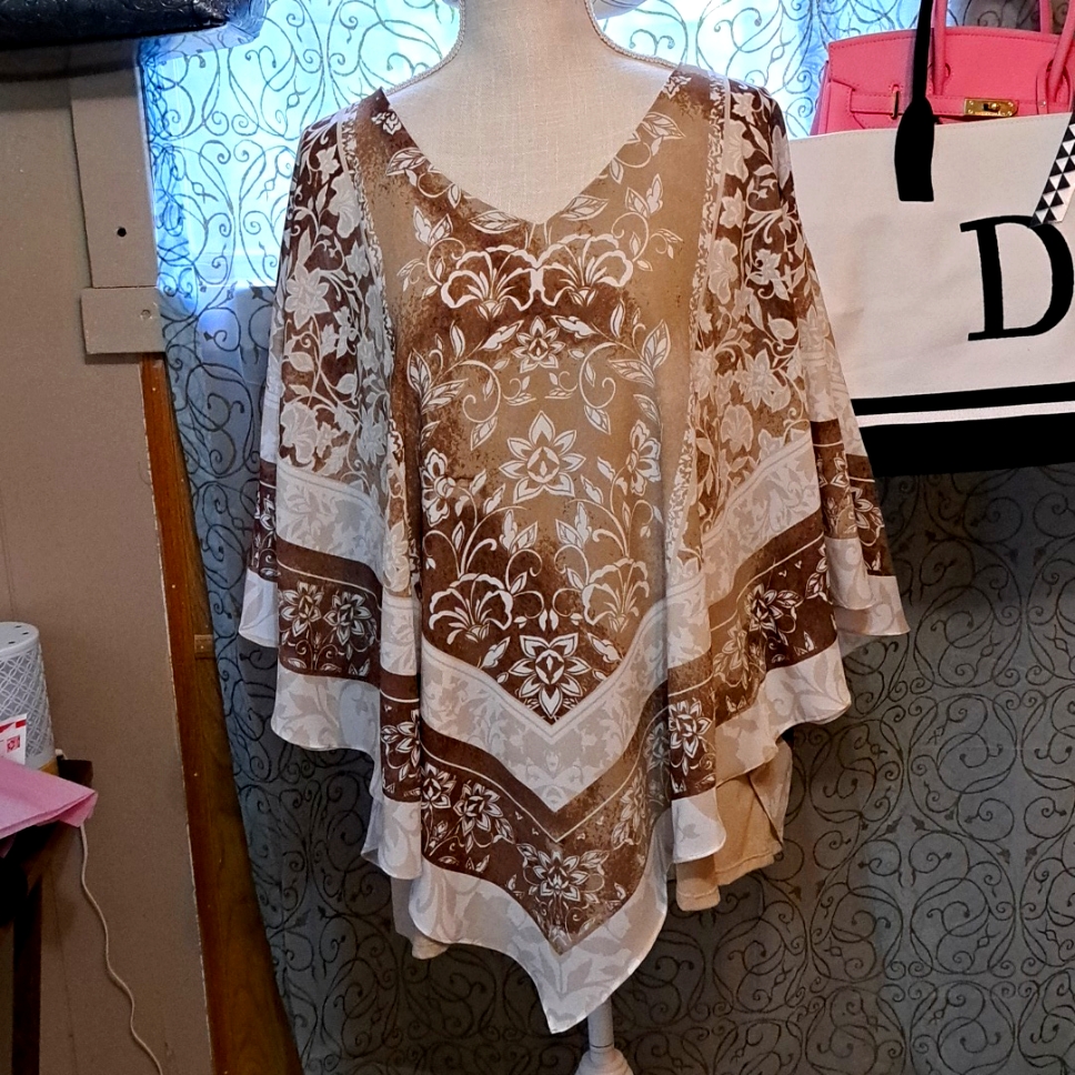 Ruby Rd. Wing Sleeve Blouse
